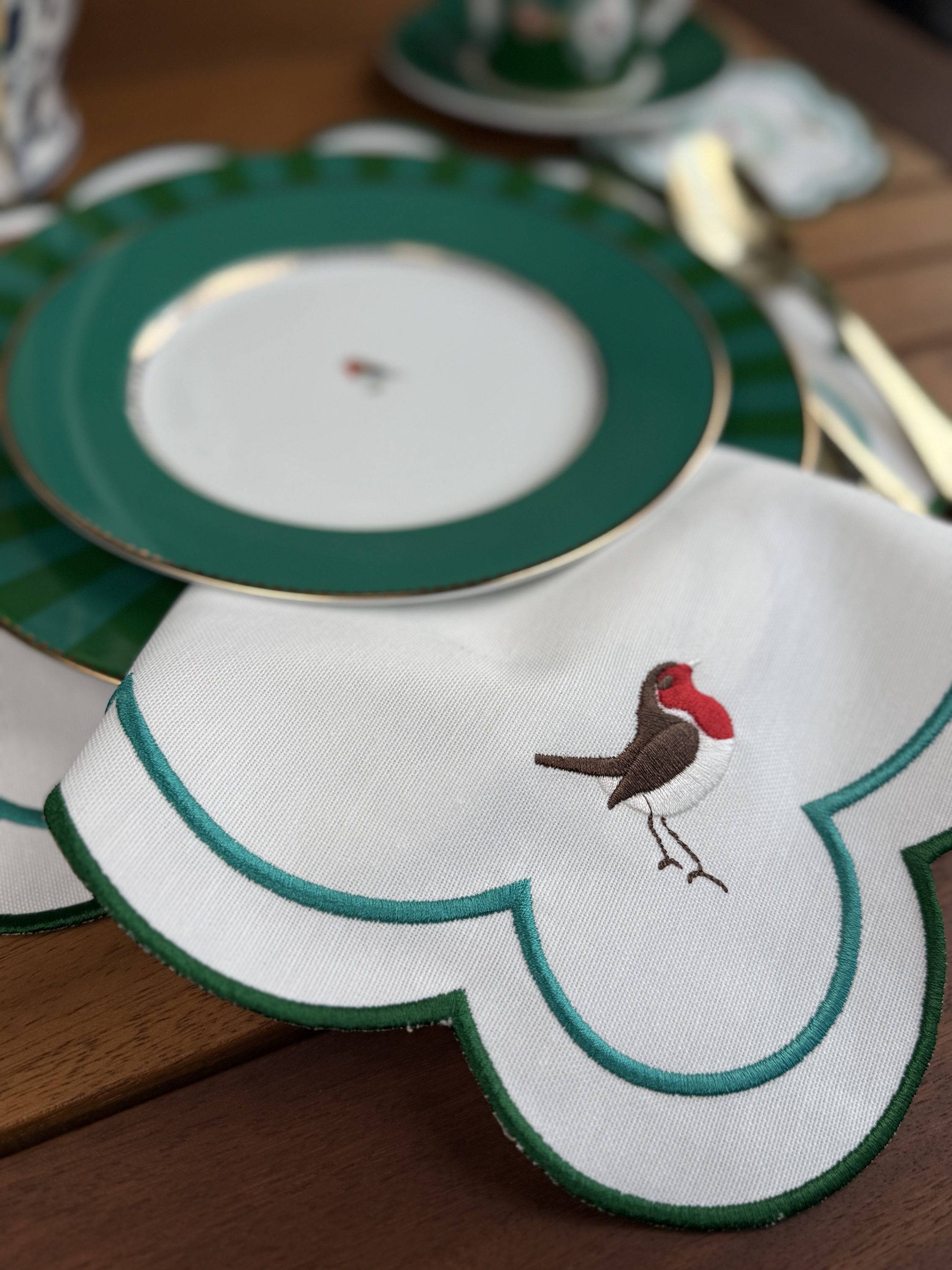 Yeşil Flora Servis Peçete