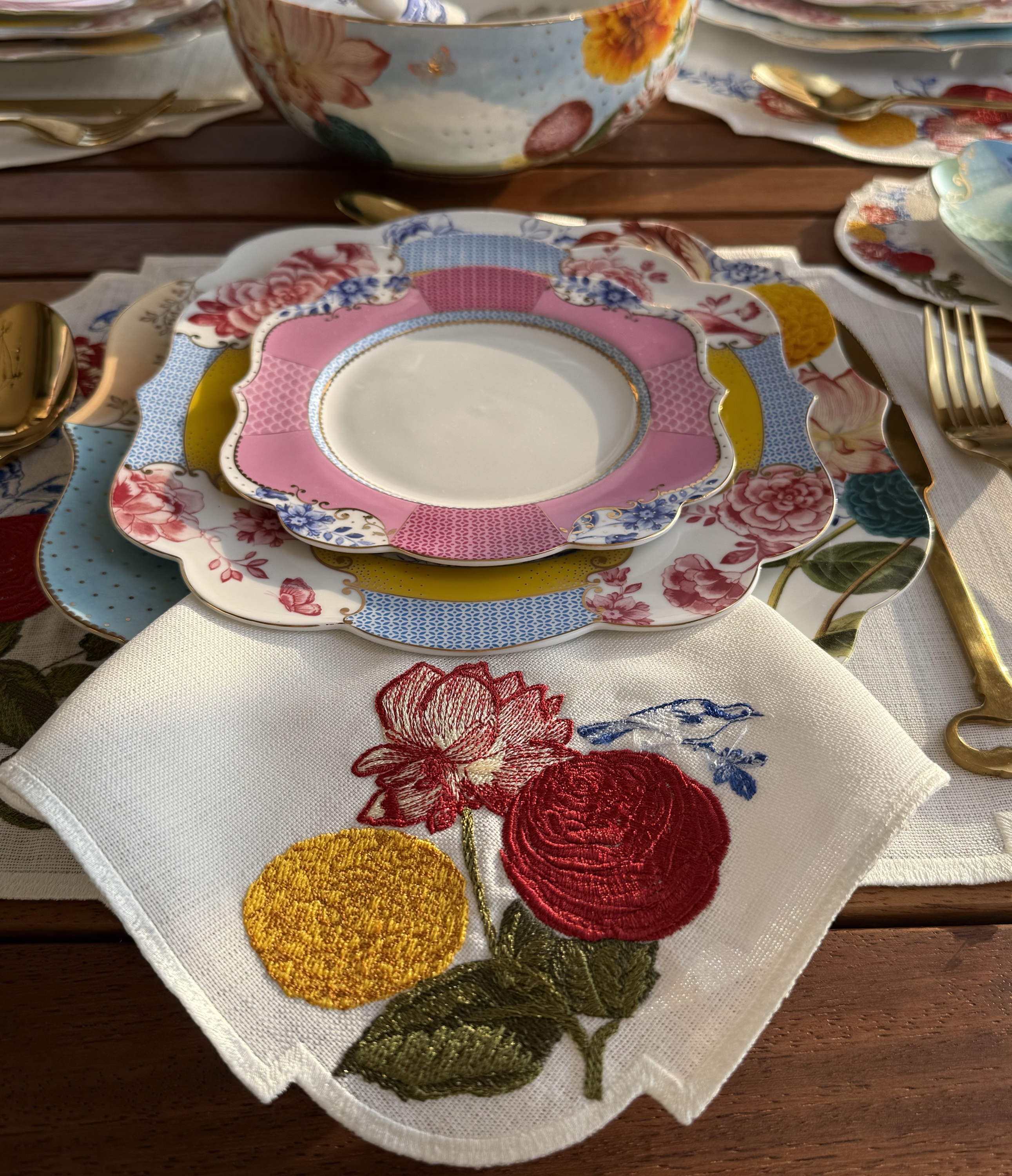 Royal Flora Servis Peçetesi