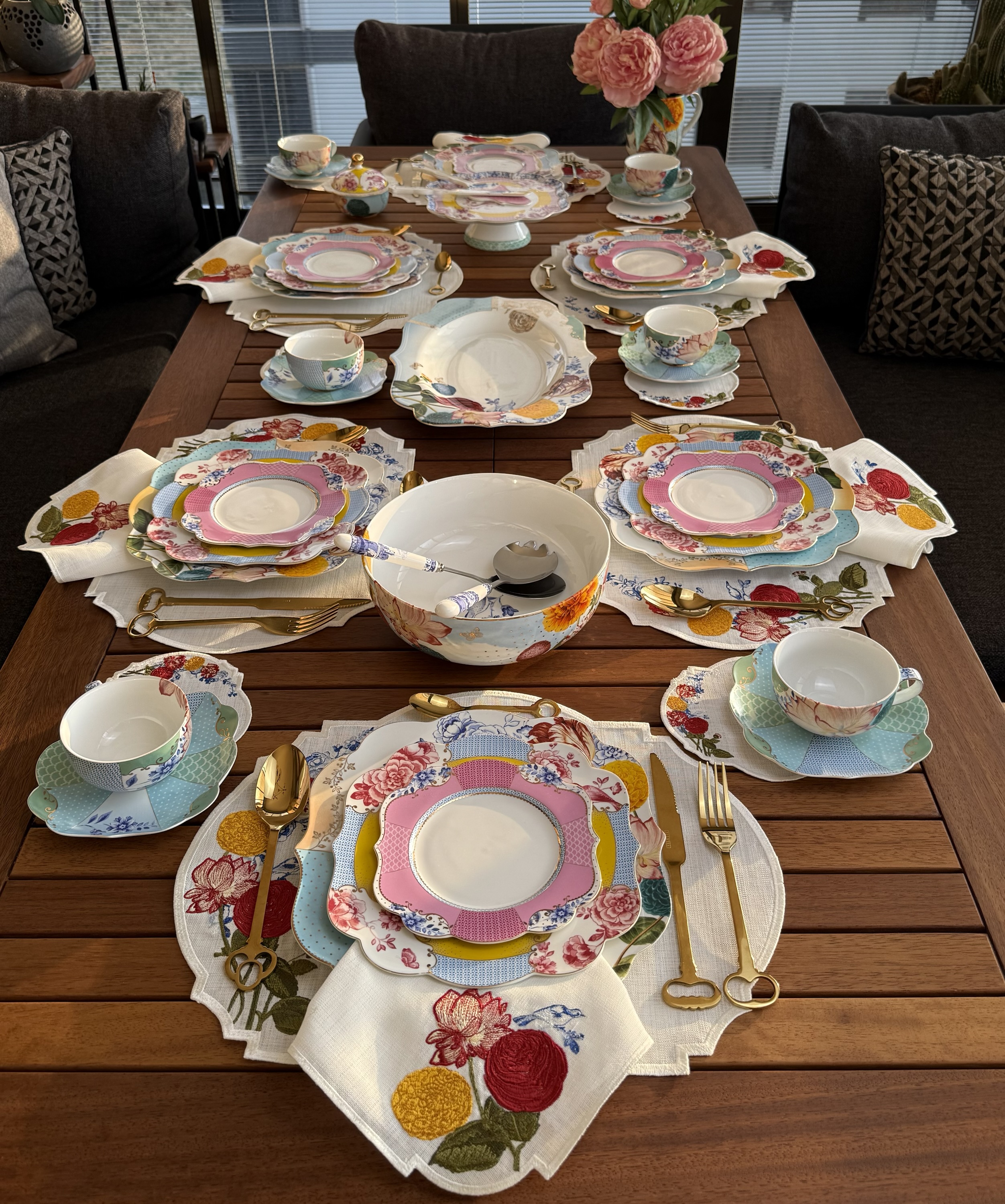 Royal Flora Servis Peçetesi