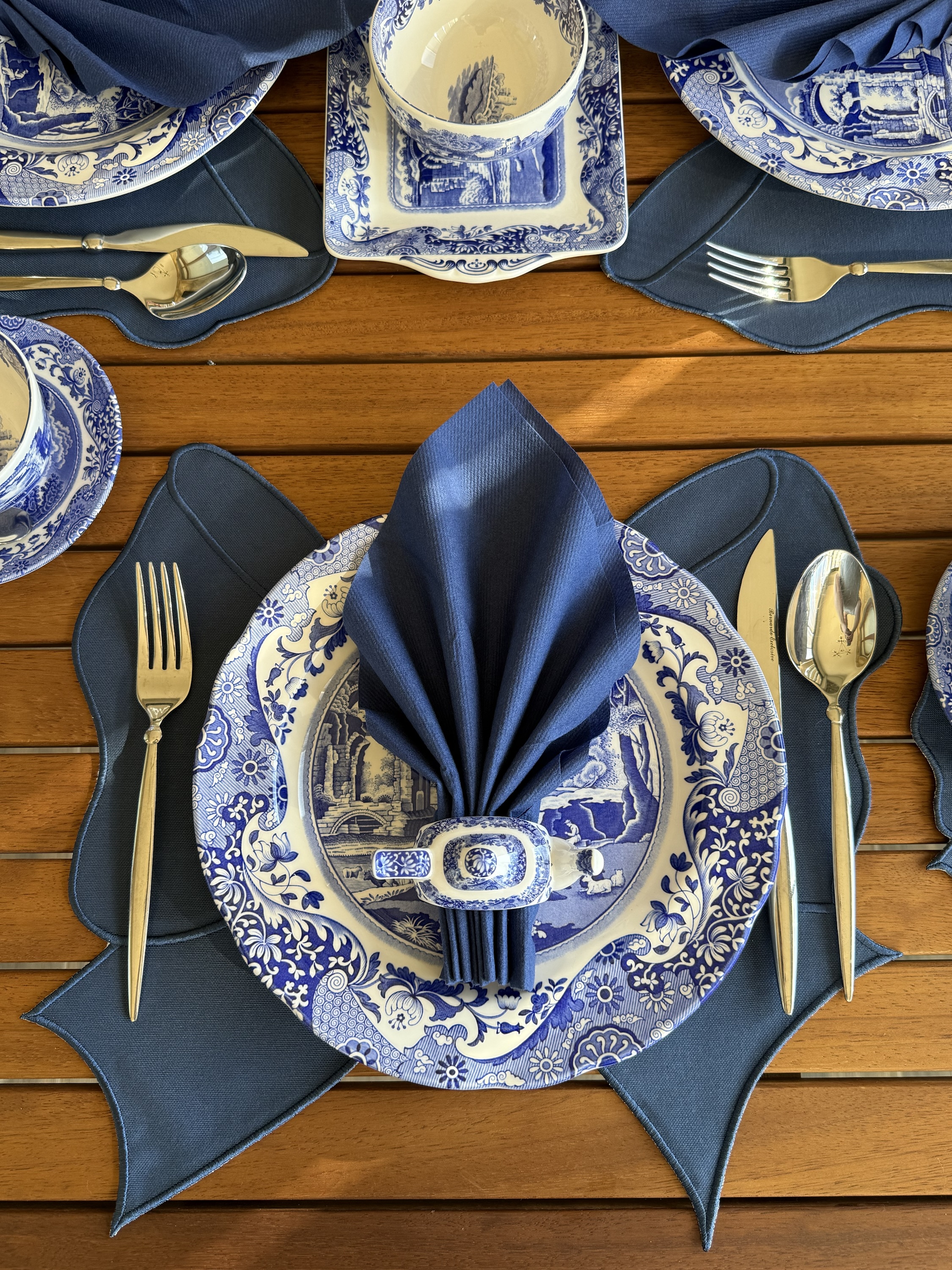 Lacivert Rubybow Amerikan Servis