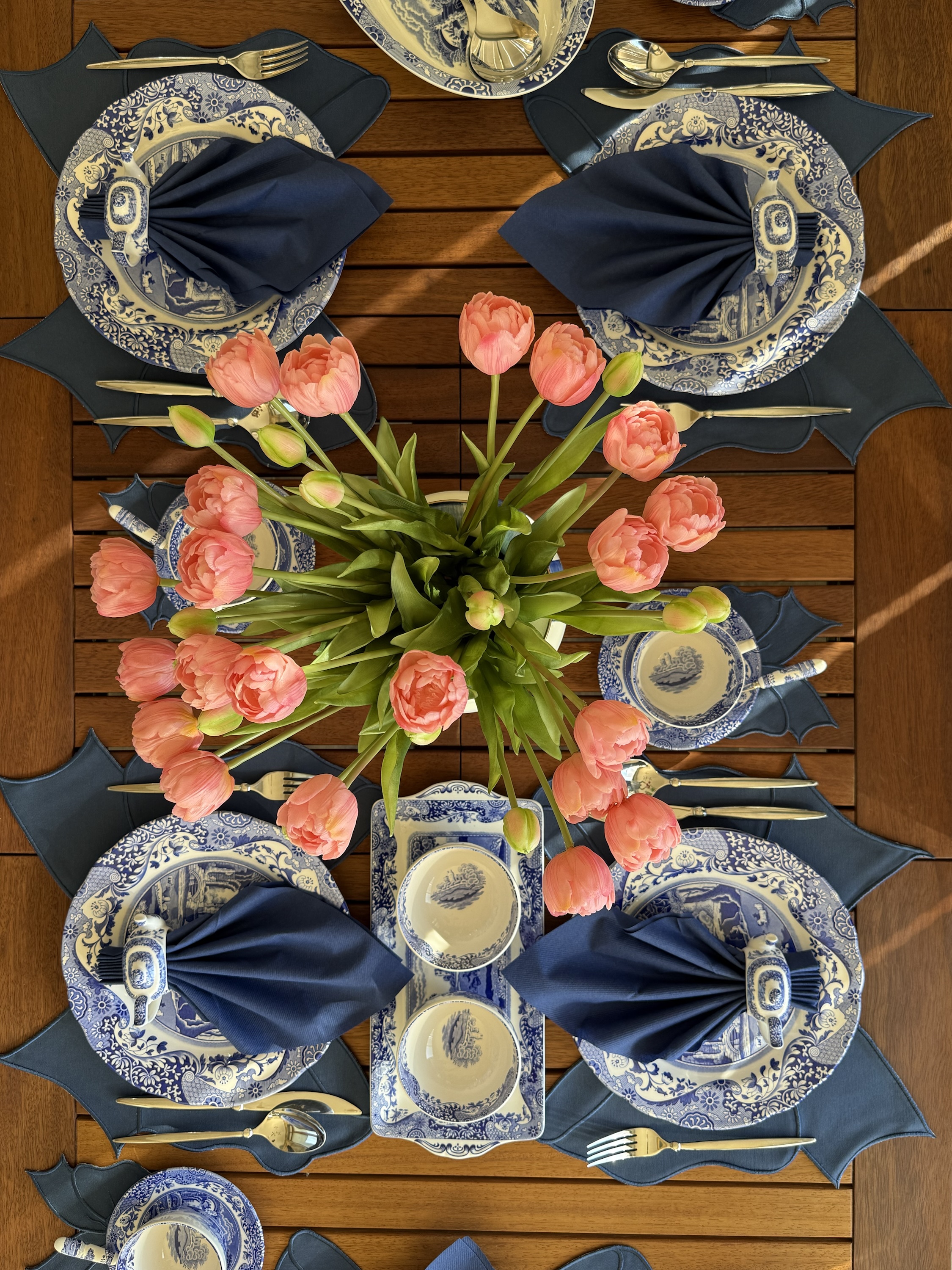 Lacivert Rubybow Amerikan Servis