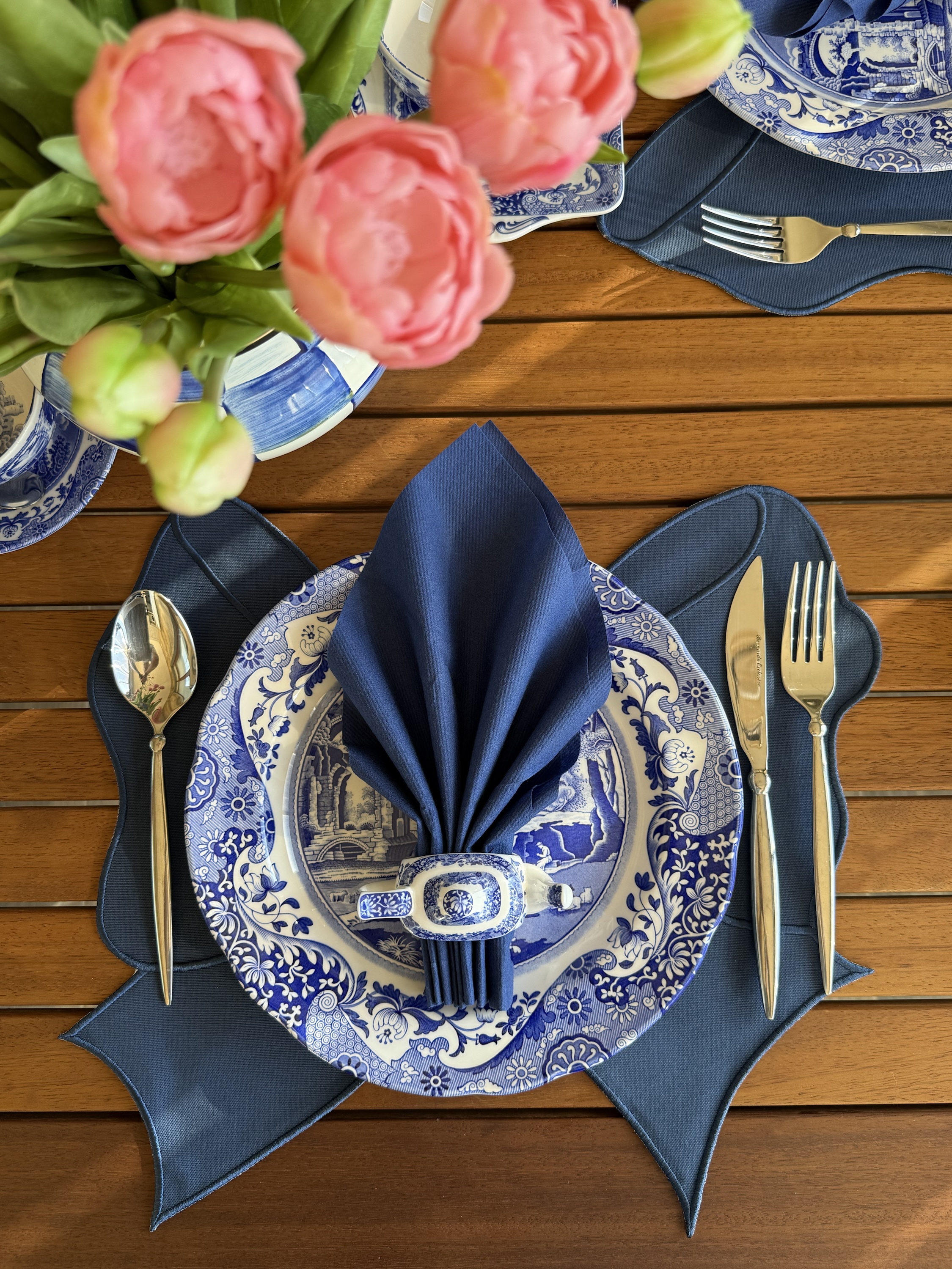 Lacivert Rubybow Amerikan Servis