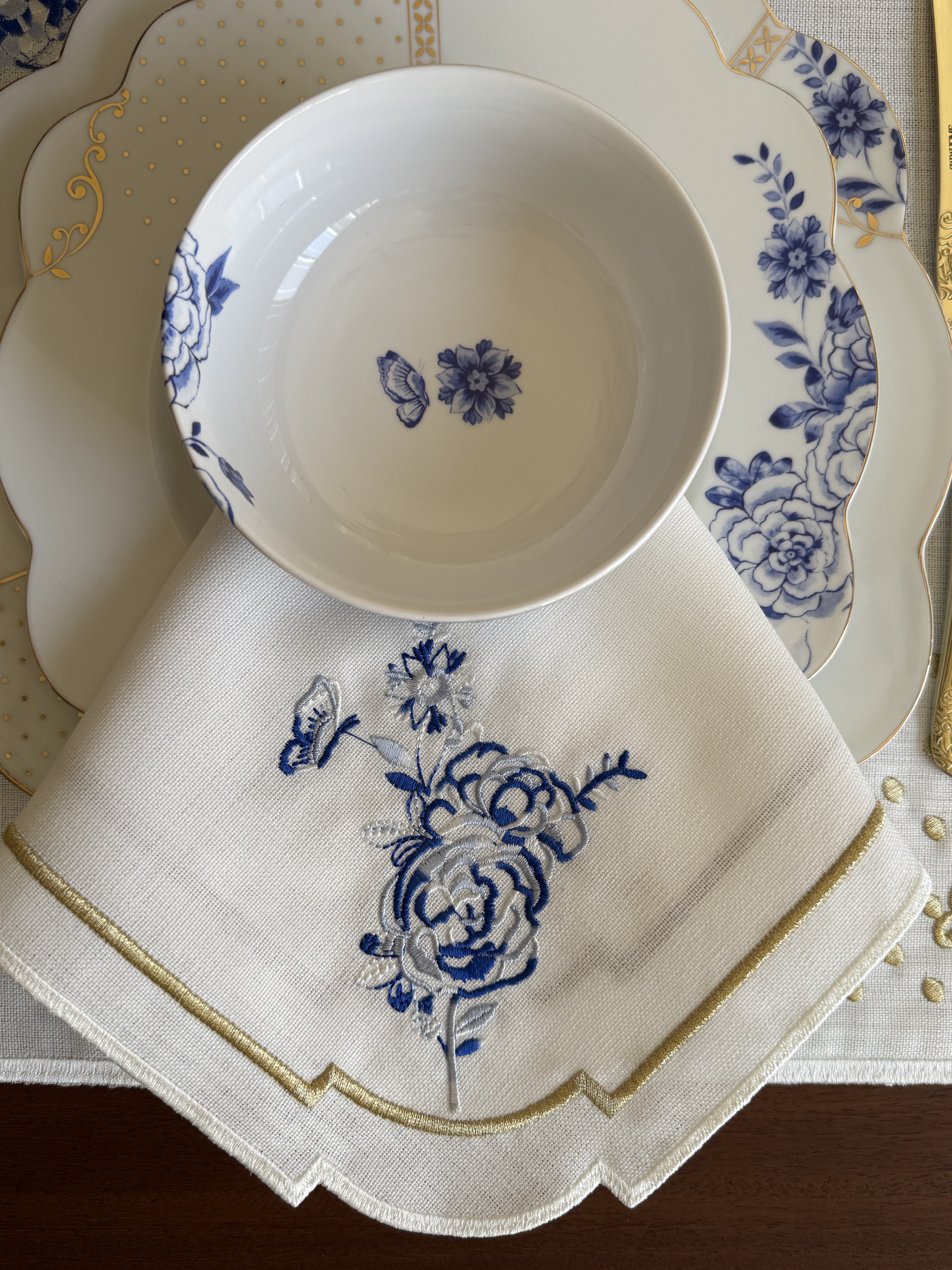 Royal Dream Blue Servis Peçetesi