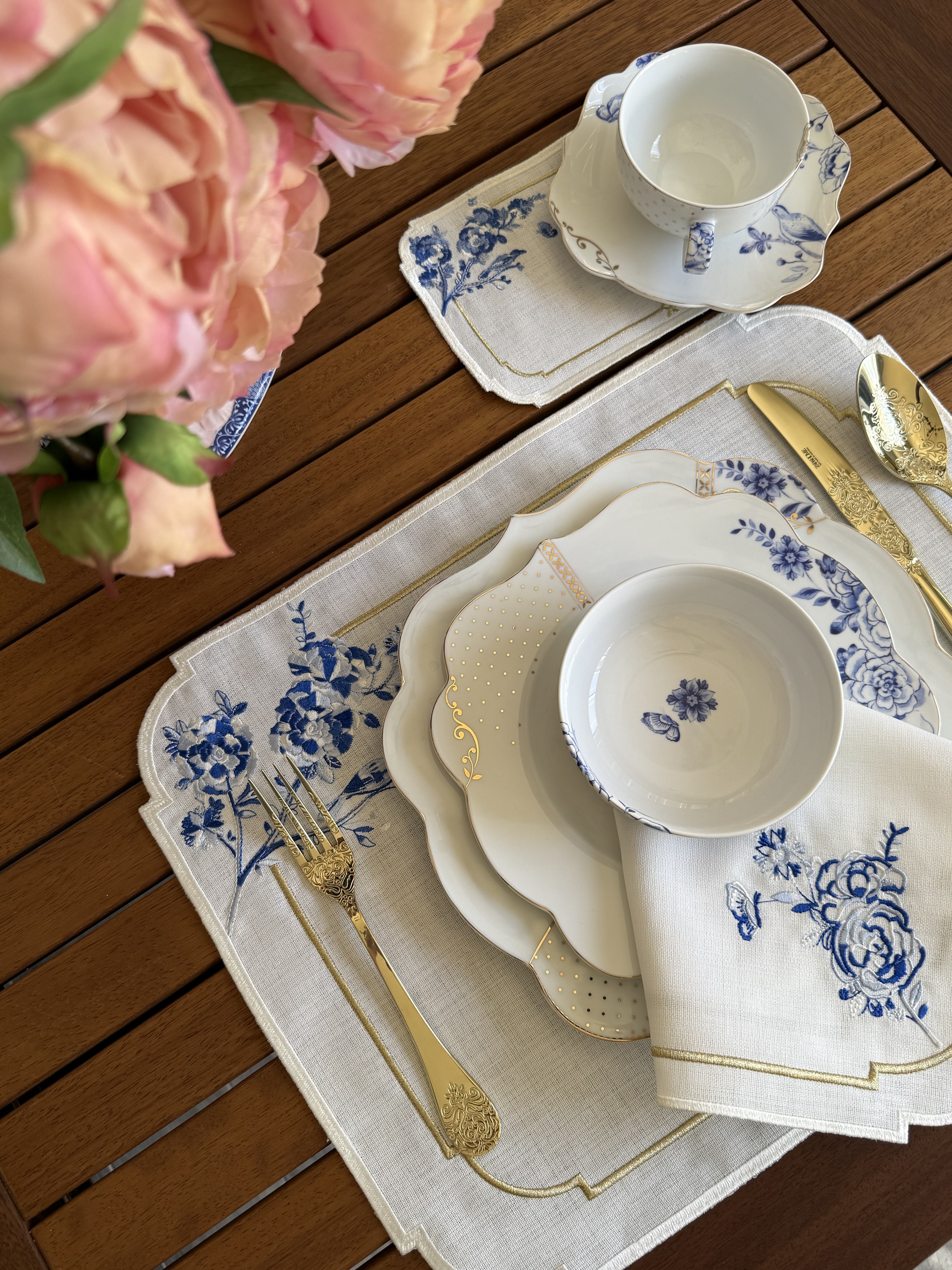 Royal Dream Blue Servis Peçetesi