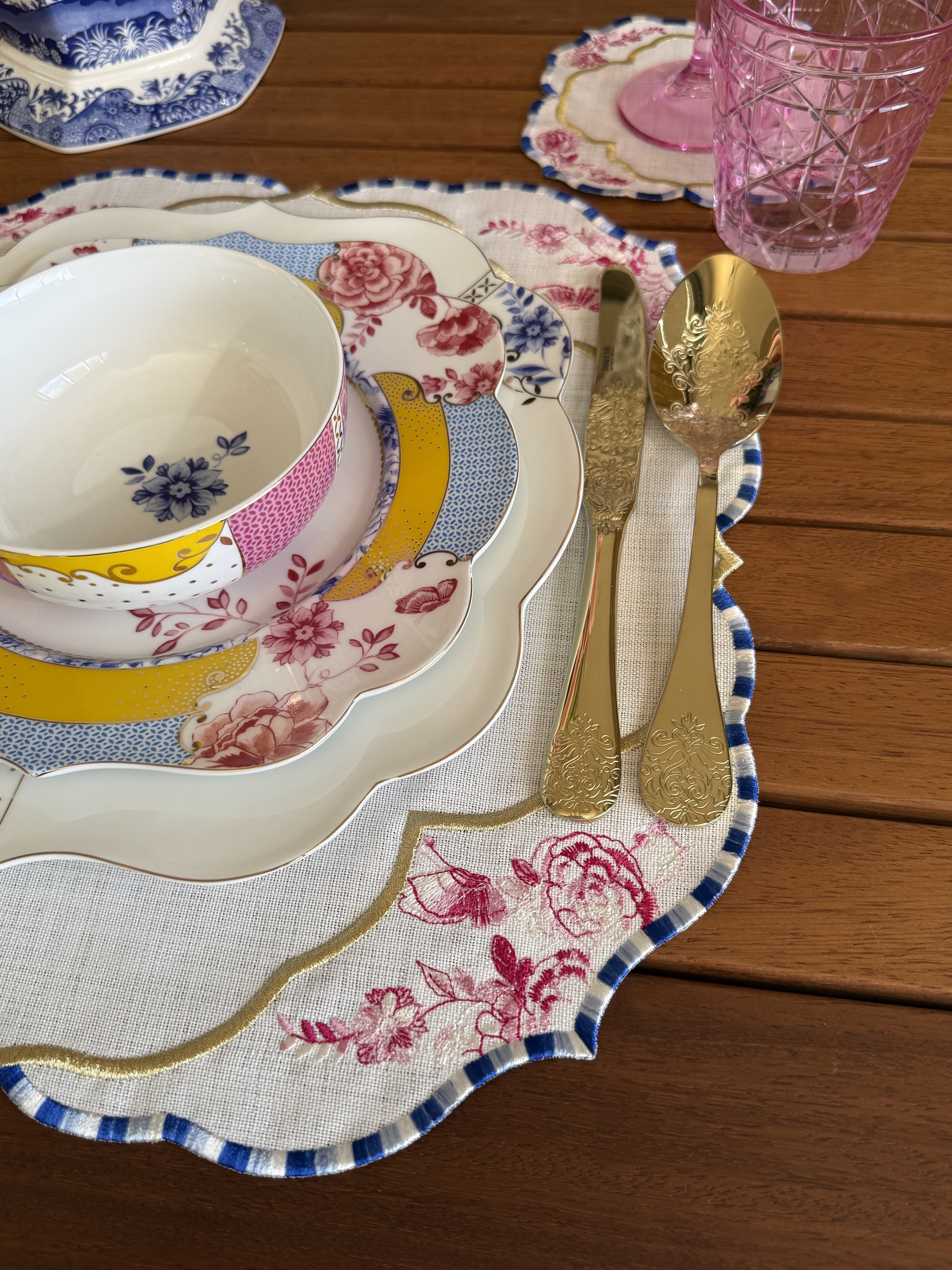 Royal Marbled Gold Amerikan Servis