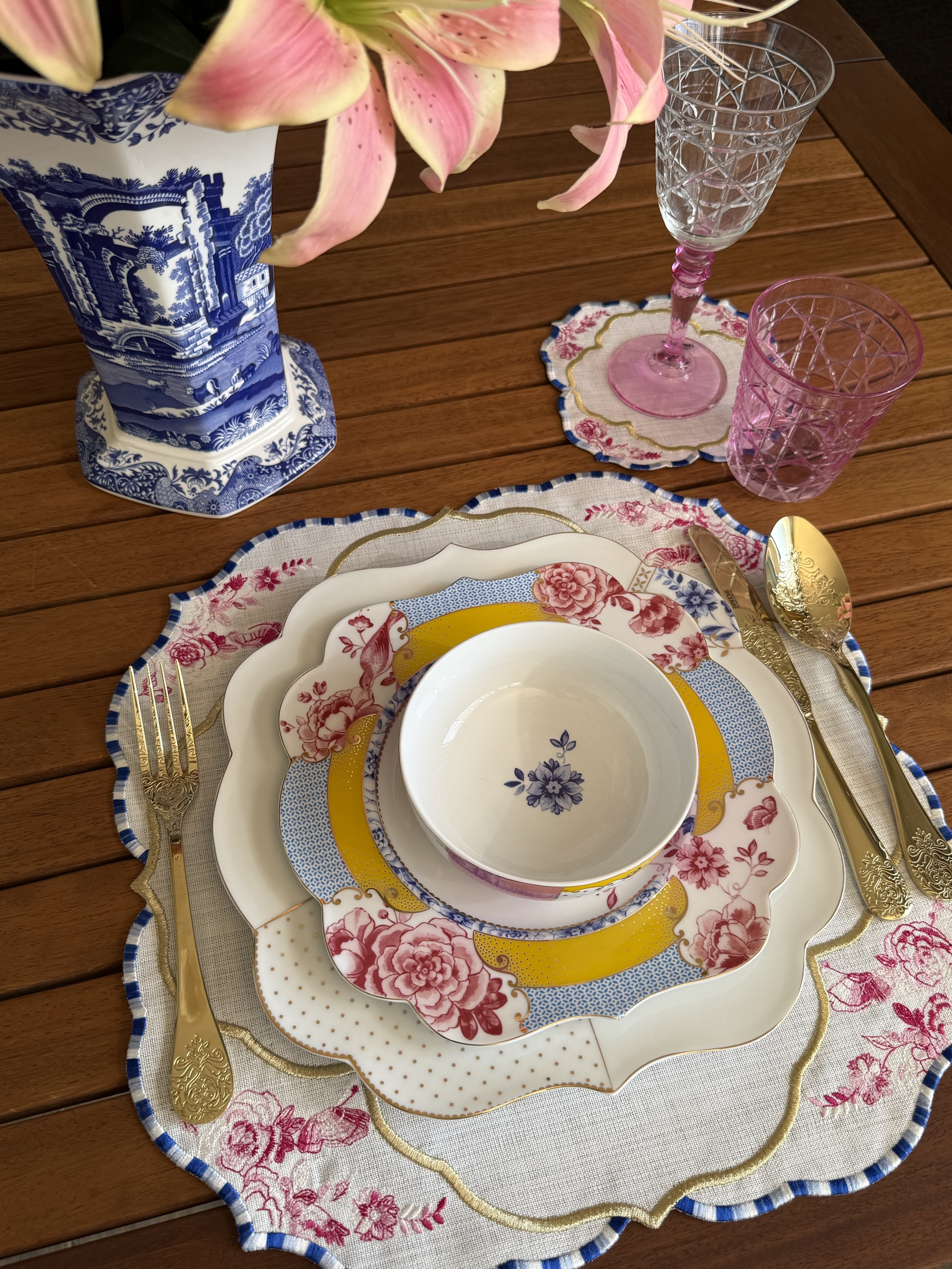 Royal Marbled Gold Amerikan Servis