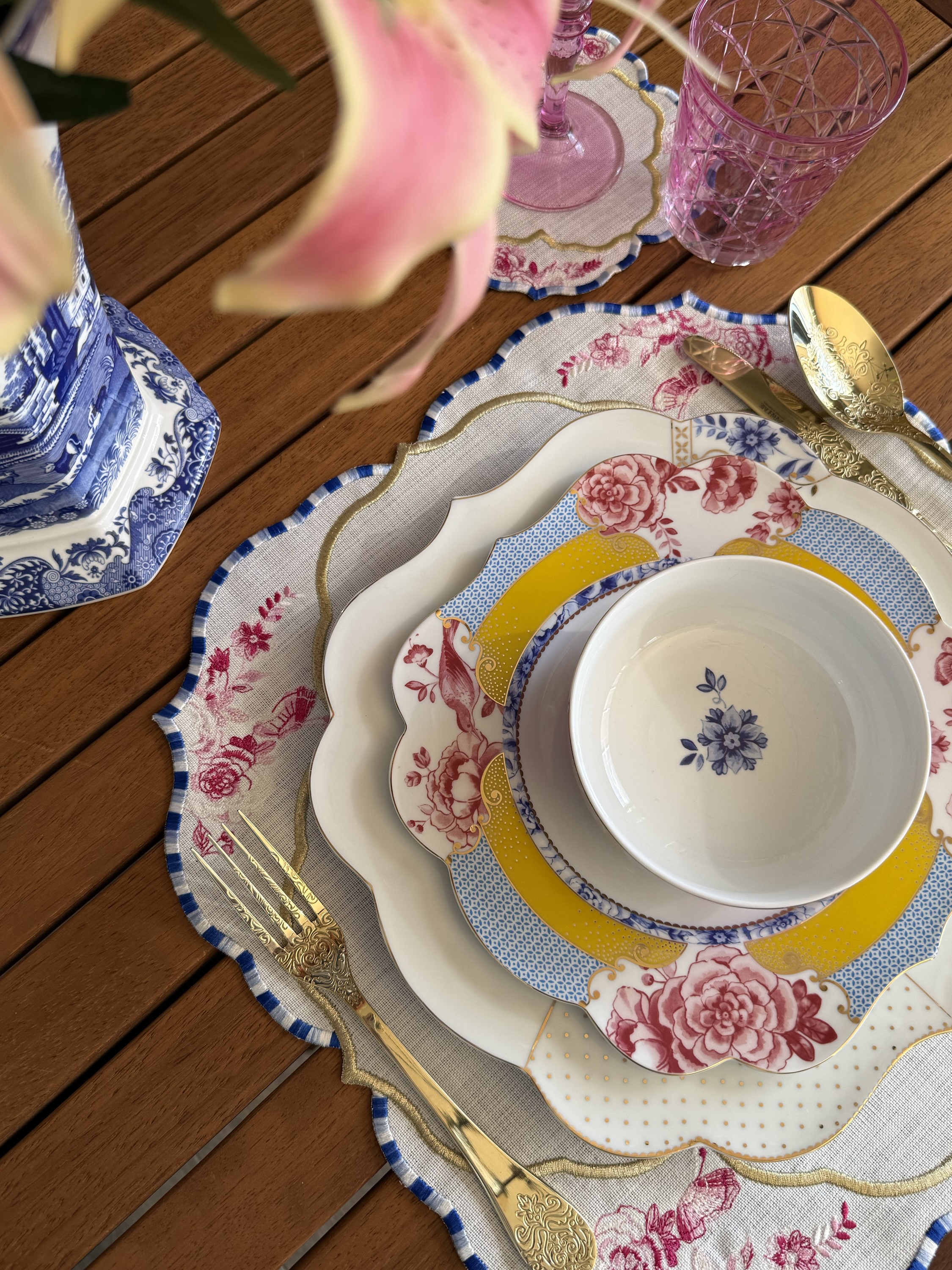 Royal Marbled Gold Amerikan Servis
