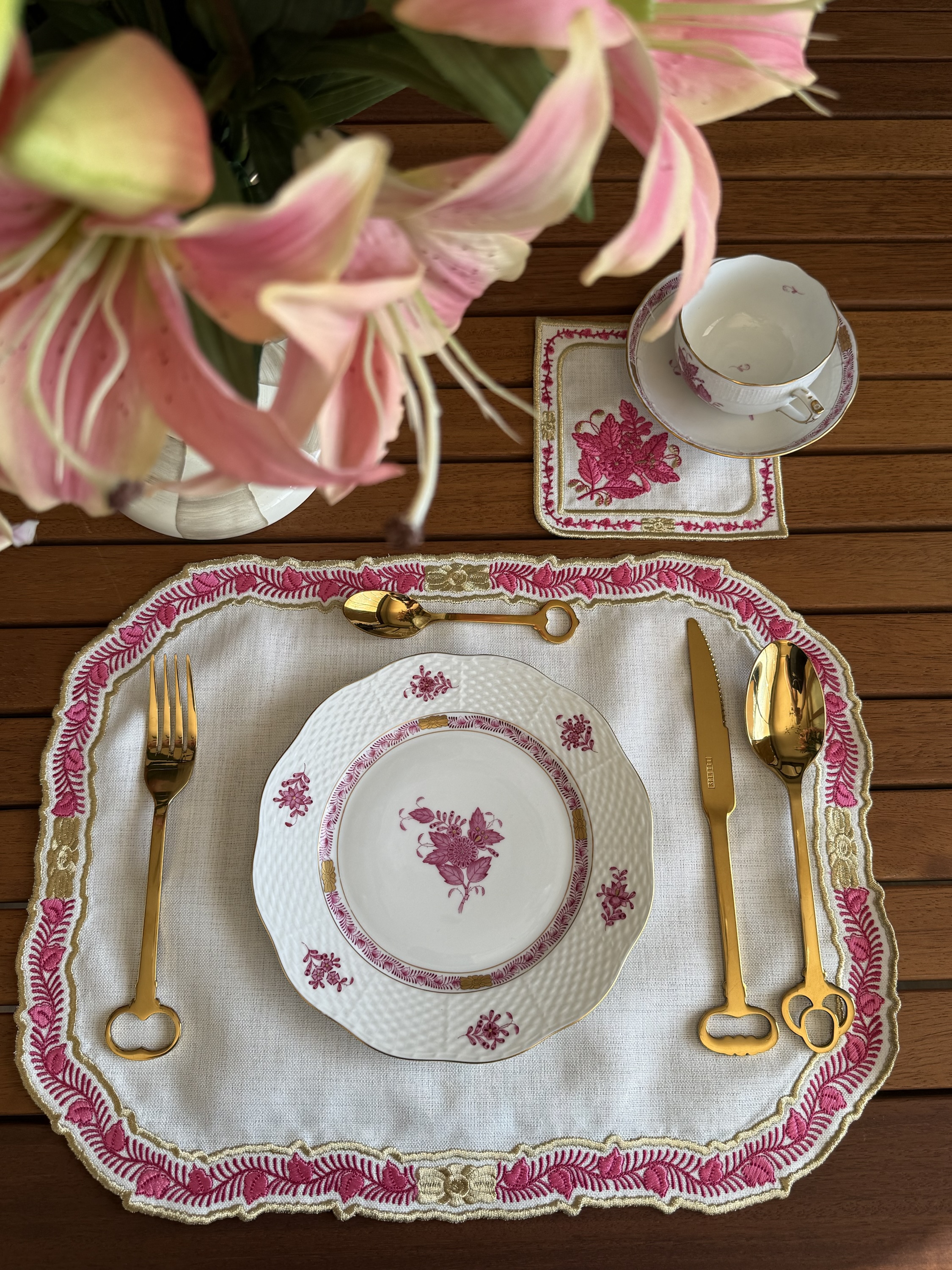 Regalia Pembe Gold Amerikan Servis