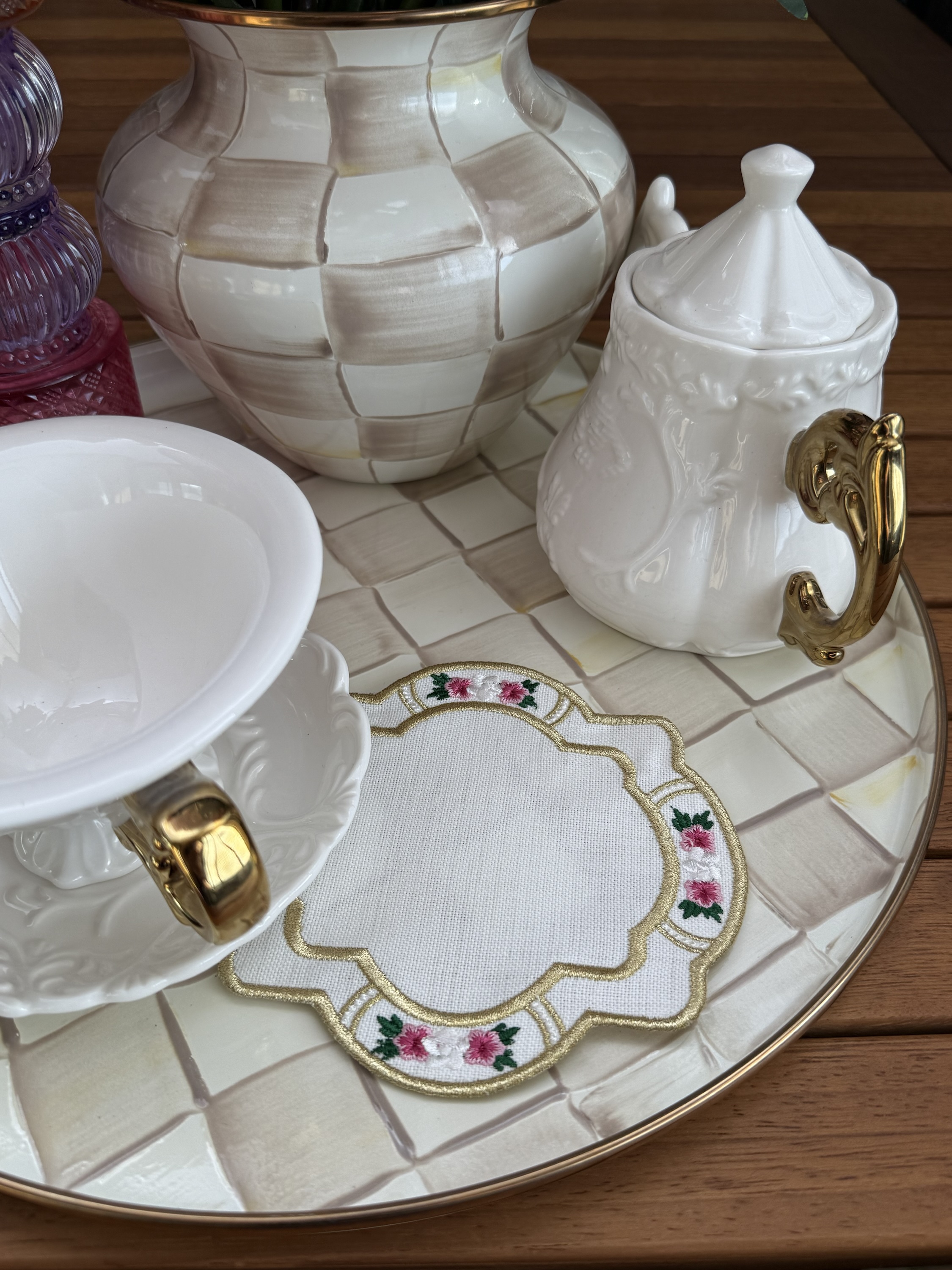 Bloom Gold Kokteyl Peçetesi