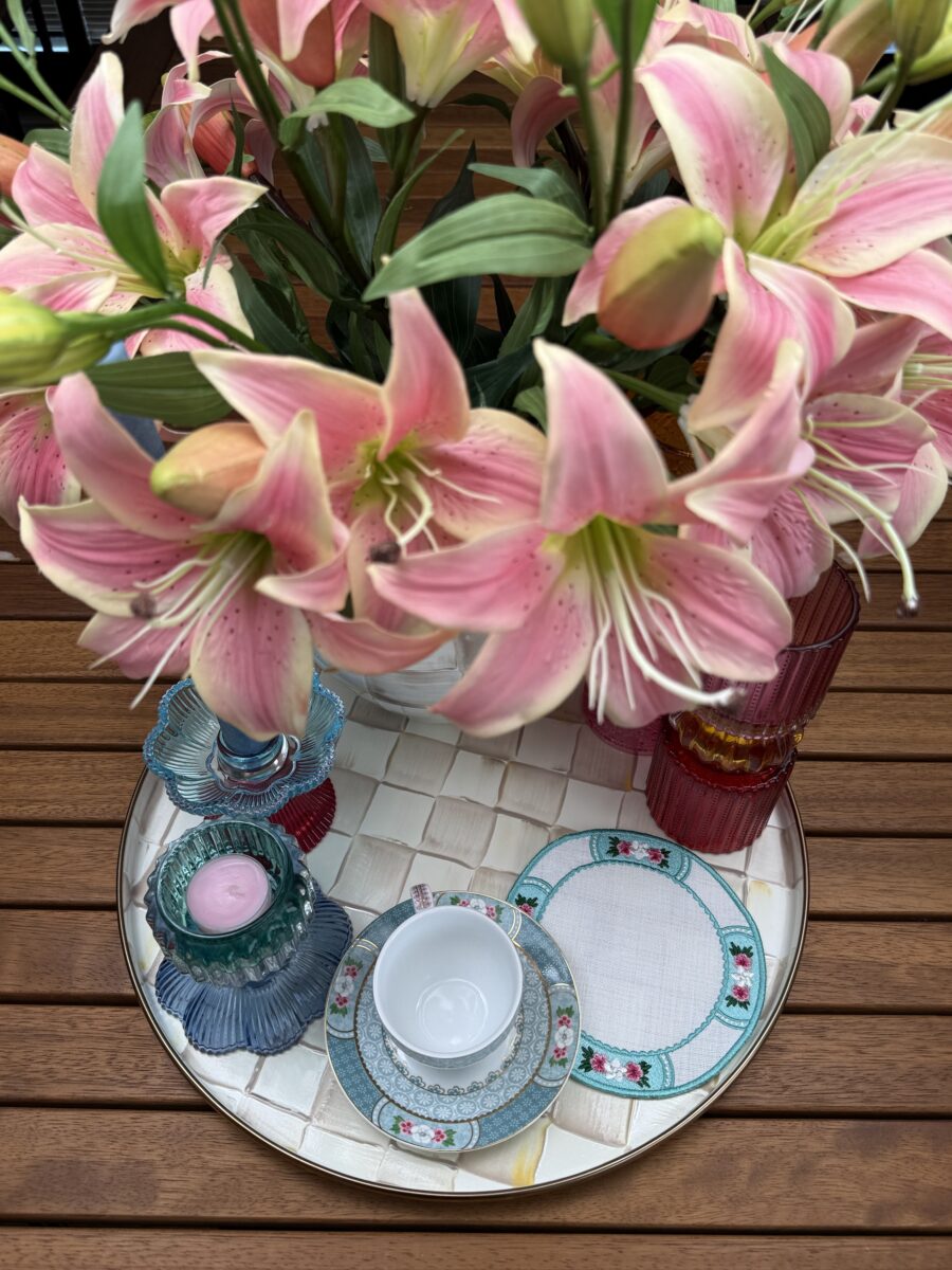 Bloom Mavi Kokteyl Peçetesi