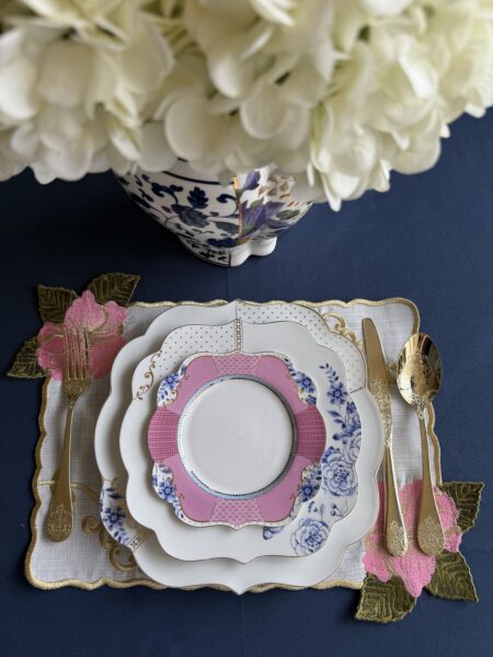 Rose Pink Amerikan Servis